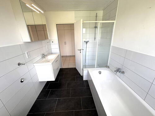 Blick in das neue Vollbad - 