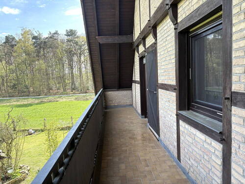 Balkonblick in die Natur - 