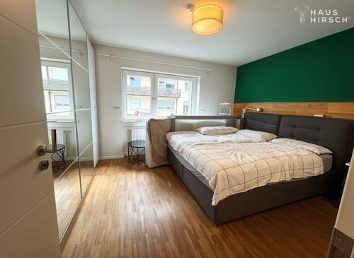 Schlafzimmer 1 - Etagenwohnung mit 96,00 m&sup2; in Karlsruhe zum Kaufen