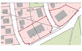 Lindenallee 5, 7 u. 9 Flurkarte - 