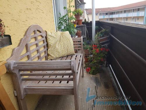 Balkon Wohnung 1 OG - 
