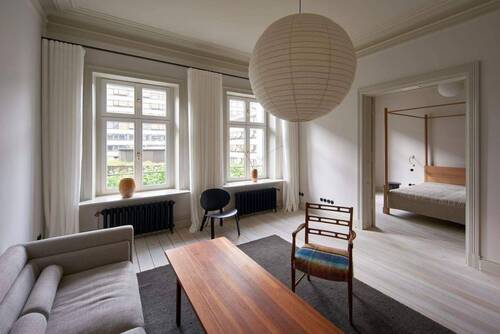 Wohnzimmer - 3 Zimmer Etagenwohnung zur Miete in Hamburg