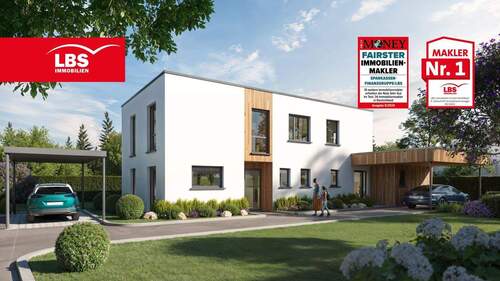 Doppelhaus - Neubau: Exklusiver Nachlass 3.990 €m² statt 4.160 €m² - nur noch zwei verfügbar
