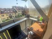 Blick vom Balkon - 