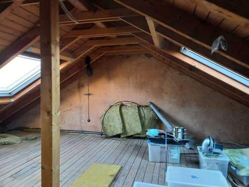 zum Ausbau vorbereitetes Dachstudio + Panorama - 