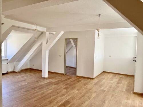 Wohnen - Blick zum Schlafzimmer - 