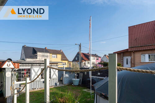 Blick vom Wintergarten - 