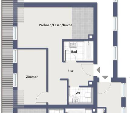 Wohnung10.unmöbliert.ohne.Maße - Etagenwohnung mit 46,00 m² in Bad Liebenzell zum Kaufen
