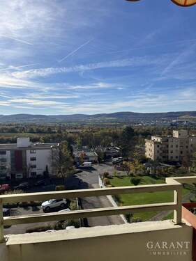 Aussicht Balkon - 2 Zimmer Etagenwohnung in Waiblingen