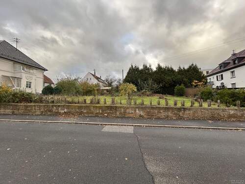 Straßenansicht - Grundstück in Sankt Wendel
