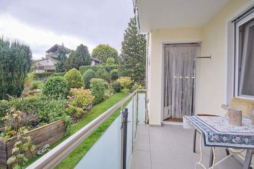 Balkon mit Gartenblick - 