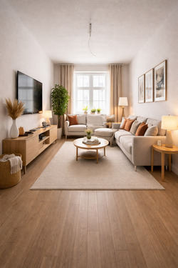 KI generiertes Wohnzimmer - 