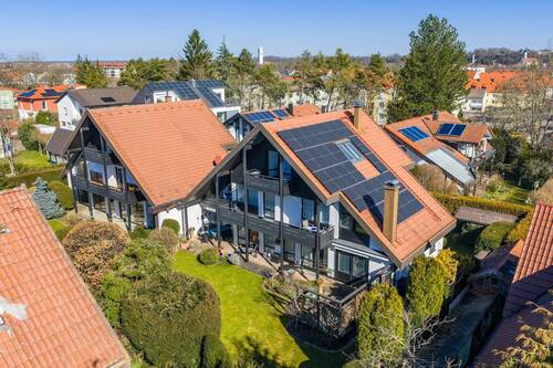 Luftbild - 5 Zimmer Einfamilienhaus zum Kaufen in Landsberg