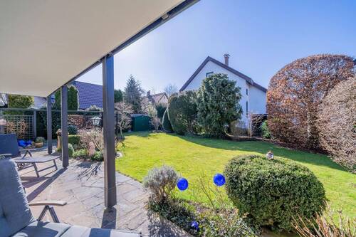 Garten - Einfamilienhaus mit 212,00 m&sup2; in Landsberg zum Kaufen