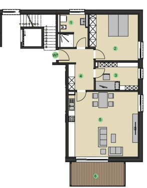 Wohnung 7 - 3 Zimmer Etagenwohnung in Velburg