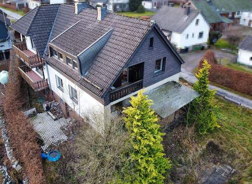 Luftansicht - 4 Zimmer Mehrfamilienhaus, Wohnhaus zum Kaufen in Monschau-Kalterherberg