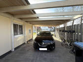 Carport direkt vor der Haustür - 