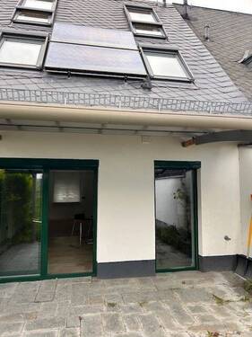 Außenansicht - ansehen, kaufen, gleich einziehen: RMH in ruhiger Lage für kleine Familien mit Garage + Stellplatz