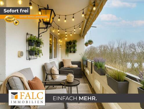 Einrichtungsbeispiel - Viel Raum für Ihre Ideen - Große Wohnung sofort beziehbar!