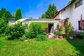 Großzügige Süd-Terrasse - Zweite Seereihe am Starnberger See: 3,5-Zimmer-Gartenwohnung