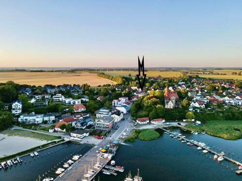 Rügen - Altefähr Blick vom Hafen - 