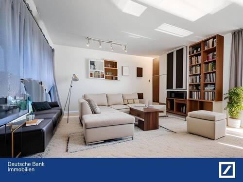 Wohnzimmer - Eigentumswohnung mit idealer Aufteilung und Balkon