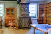 historischer Kachelofen - 