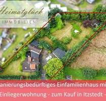 Sanierungsbedürftiges Einfamilienhaus mit Einliegerwohnung - zum Kauf in Itzstedt -