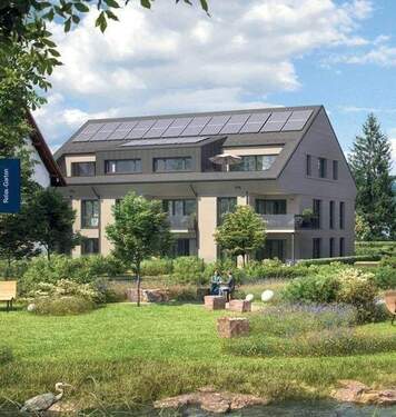 unverbindliche Visualisierung Haus B - Ruhiges residieren im Dreisamtal - Wohnen im Grünen am Dorfbach