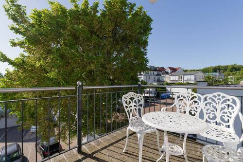 Die Aussicht des Schlafzimmerbalkons - 