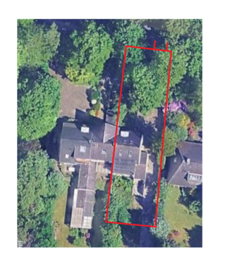 Ansicht von oben - Oberneuland 