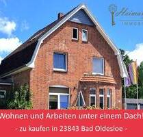 Wohnen und Arbeiten unter einem Dach! - zu kaufen in 23843 Bad Oldesloe -
