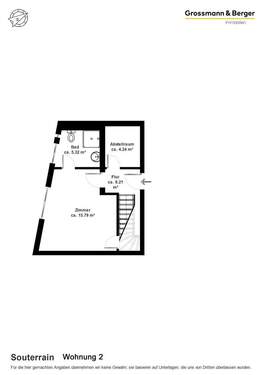 Whg. 2 / Souterrain - 