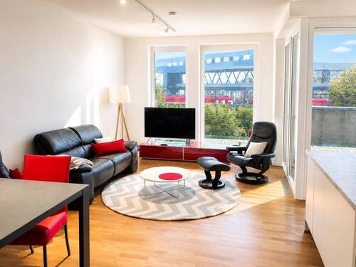 Wohnzimmer - Etagenwohnung mit 84,60 m&sup2; in Heidelberg zum Kaufen