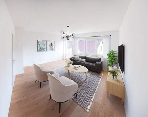 Visualisierung - Schicke 3-Zimmer-Wohnung - Frei ab 01.03.2026