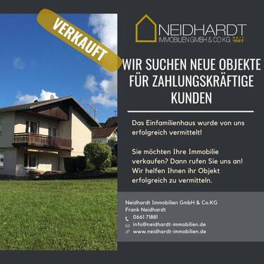 Insta Post Neue Objekte gesucht - Auf der suche nach Ein- und Mehrfamilienhäuser