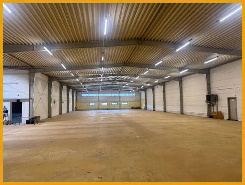 große Lagerhalle - VIEL LAGERFLÄCHE ZUM KLEINEN PREIS! KEINE KÄUFERPROVISION!