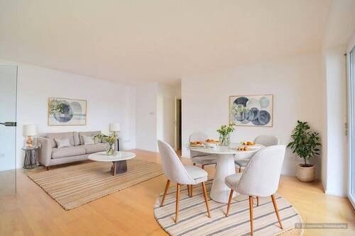 Wohn-Esszimmer KI - 2 Zimmer Etagenwohnung zum Kaufen in Speyer
