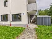 Gartenansicht - 2 Zimmer Etagenwohnung zum Kaufen in Markt Schwaben