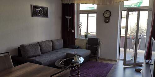 Wohnzimmer.jpg - 2 Zimmer Etagenwohnung zur Miete in Rostock