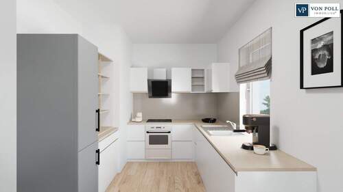 Ansicht Kochbereich - 