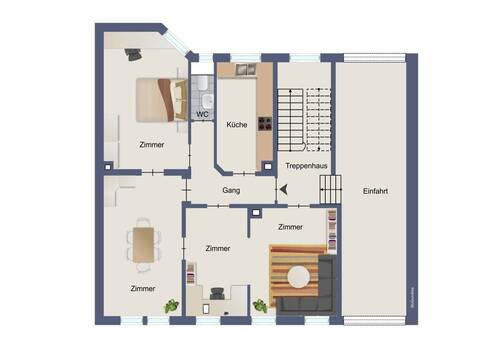 Vorderhaus EG - 