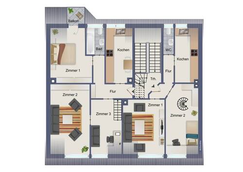 Vorderhaus DG - 