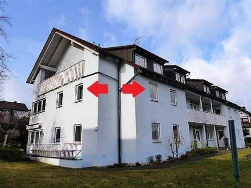 Rückseite - 3 Zimmer Etagenwohnung zum Kaufen in Henfenfeld