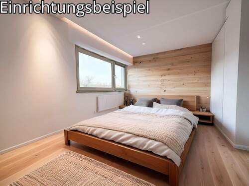 Schlafzimmer Obergeschoss Einrichtungsbeispiel - 