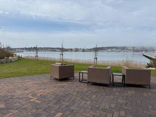 Terrasse mit Strandblick - 