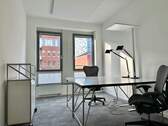 Teambüro 2 Personen mit Elphi-Blick - Vollausgestattete Büroräume und flexible Arbeitsplätze in bester Lage - All-in-Miete