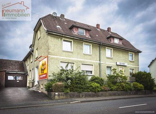 Seitenansicht - Vielseitiges Wohn- und Geschäftshaus mit großem Grundstück und Entwicklungspotenzial