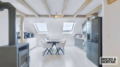 Küche - Etagenwohnung mit 82,90 m&sup2; in Röfingen zum Kaufen