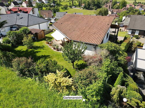 Ansicht Gartenseite - 5 Zimmer Einfamilienhaus zum Kaufen in Pirmasens Zweibrücken Nünschweiler